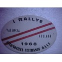 R.A .C.V (Rallye Valencia - Cullera 1968
